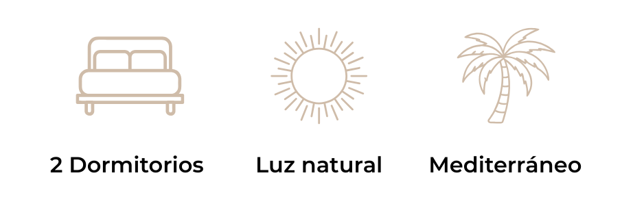 2dorm,luz,palmera